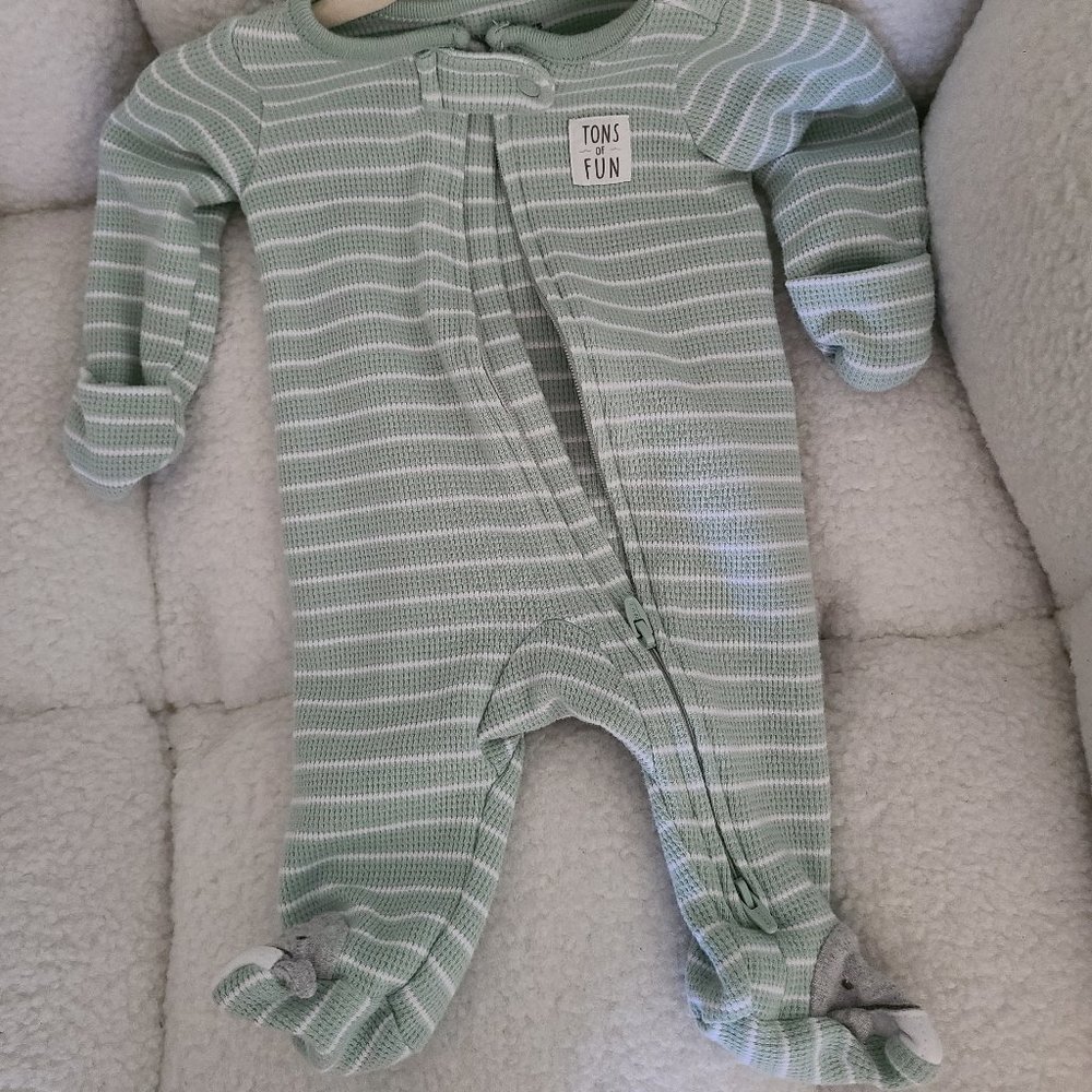 Cute baby boy NB onesie